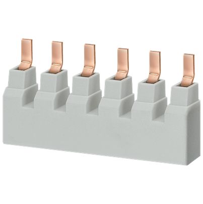 Siemens Copper Alloy SENTRON 5SJ4...-.HG 2 Phase Busbar, 480Y/277V, 1 mm Pitch