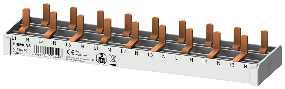 Siemens SENTRON 5ST3 3 Phase Busbar, 230 V, 18 mm Pitch