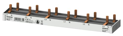Siemens Copper SENTRON SENTRON 3 Phase Busbar, 230 V, 35.2 mm Pitch