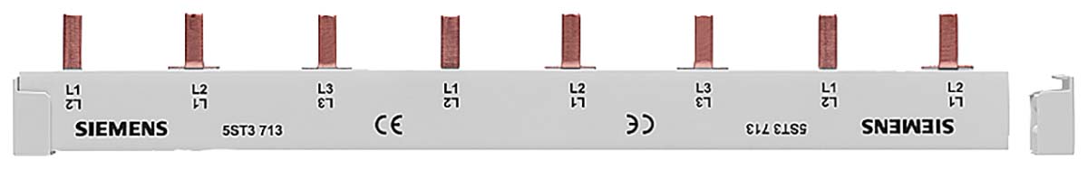 Siemens Copper SENTRON 5ST 1 Phase Busbar, 27 mm Pitch