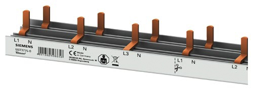 Siemens Copper SENTRON 5ST 3 Phase Busbar, 230 V, 35.2 mm Pitch