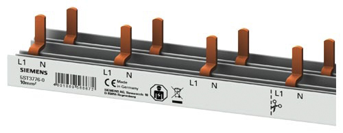 Siemens Copper SENTRON 5ST 1 Phase Busbar, 230 V, 35.2 mm Pitch
