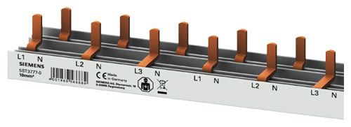 Siemens Copper SENTRON 5ST 3 Phase Busbar, 230 V, 26.5 mm Pitch