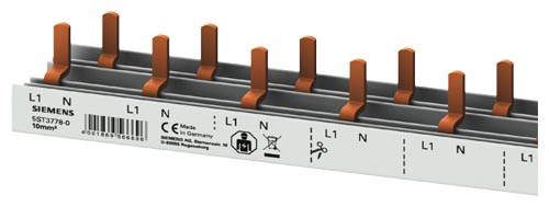Siemens Copper SENTRON 5ST 1 Phase Busbar, 230 V, 26.5 mm Pitch