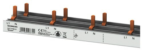 Siemens Copper SENTRON 5ST 1 Phase Busbar, 230 V