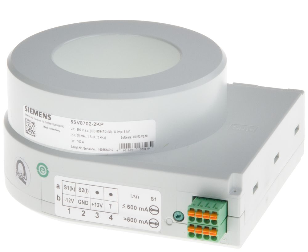 Siemens 5SV8702 Series Current Transformer 160 W 12V 60 mm Bore