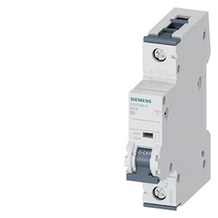 Siemens SENTRON 5SY5 Miniature Circuit Breaker, 1-Pole, 8A, Type B, 400V ac AC, 220 V dc DC, 10 kA Breaking Capacity