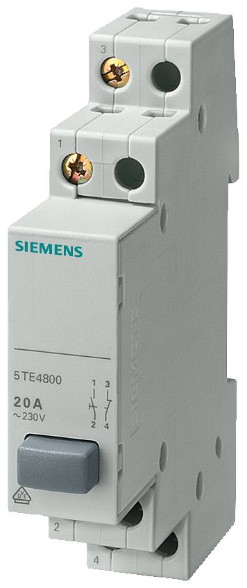 Siemens Push Button Circuit Trip for use with Green Blue Lamps