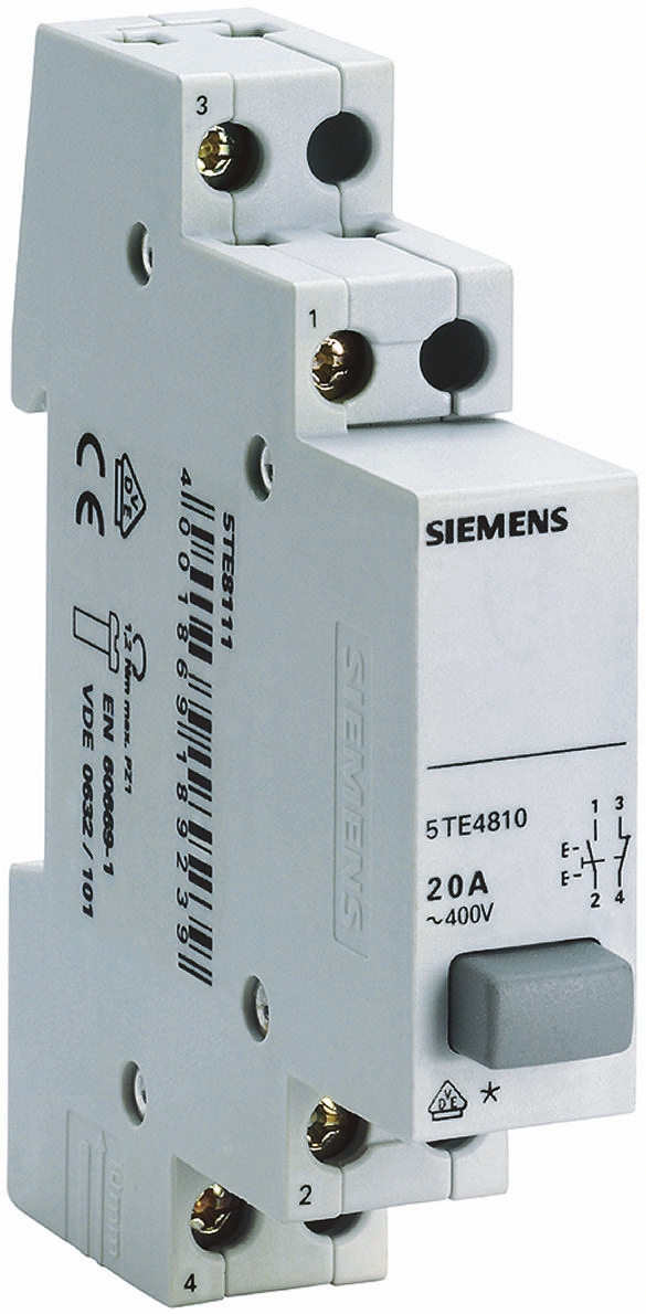 Siemens Push Button Circuit Trip