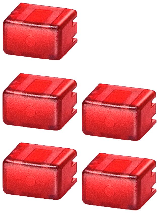 Siemens Red Push Button Cap for Use with 5TE48 Series Button