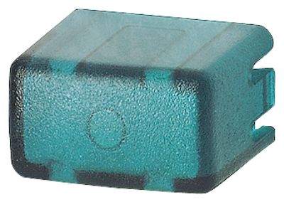 Siemens Green, Transparent Push Button Cap for Use with 5TE48 Series Button