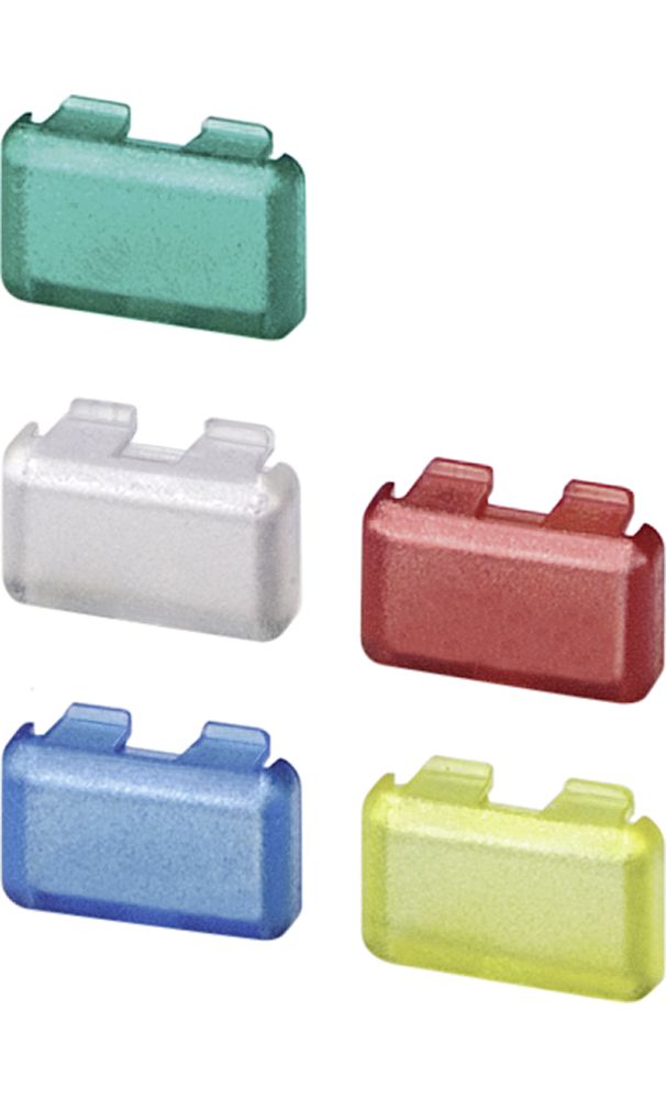 Siemens Red, Green, Blue, White, Yellow Push Button Cap for Use with 5TE48 Series Indicator Light
