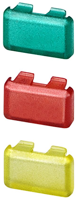 Siemens Red, Green, Yellow Push Button Cap for Use with 5TE48 Series Indicator Light