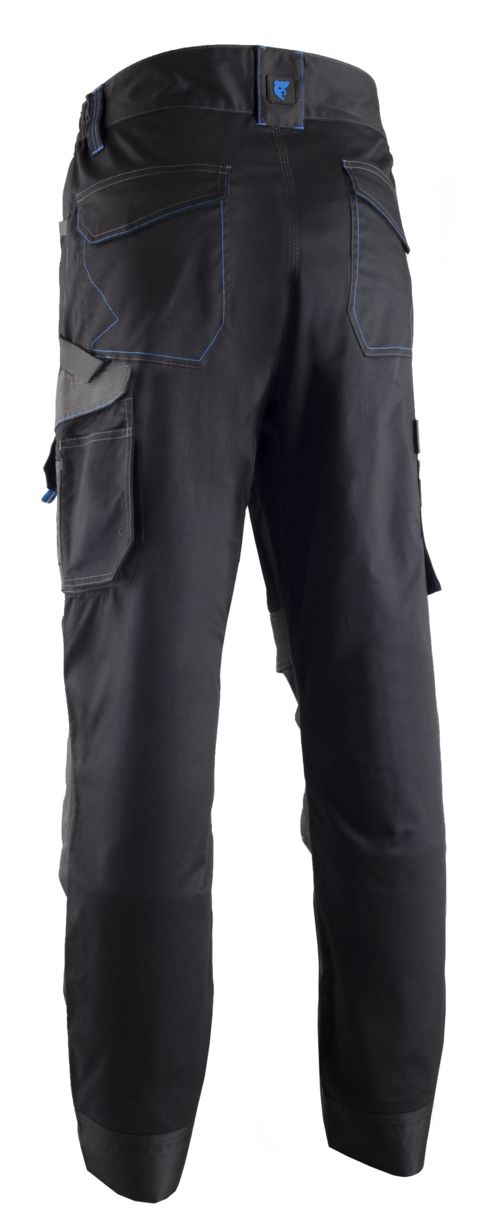 5tlp01r00m Coverguard TELICA II Unisex Work Trouser Black, Blue 84 to 91 cm Waist