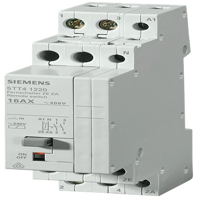 Siemens DIN Rail 400V Circuit Trip for use with Remote Control Switch