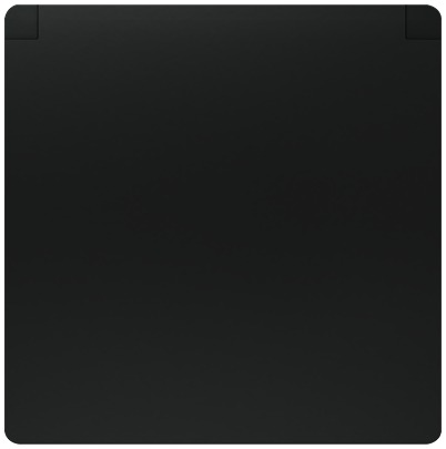 Siemens 5UB1917 Black 1 Gang Electrical Socket, 16A Indoor, Schuko