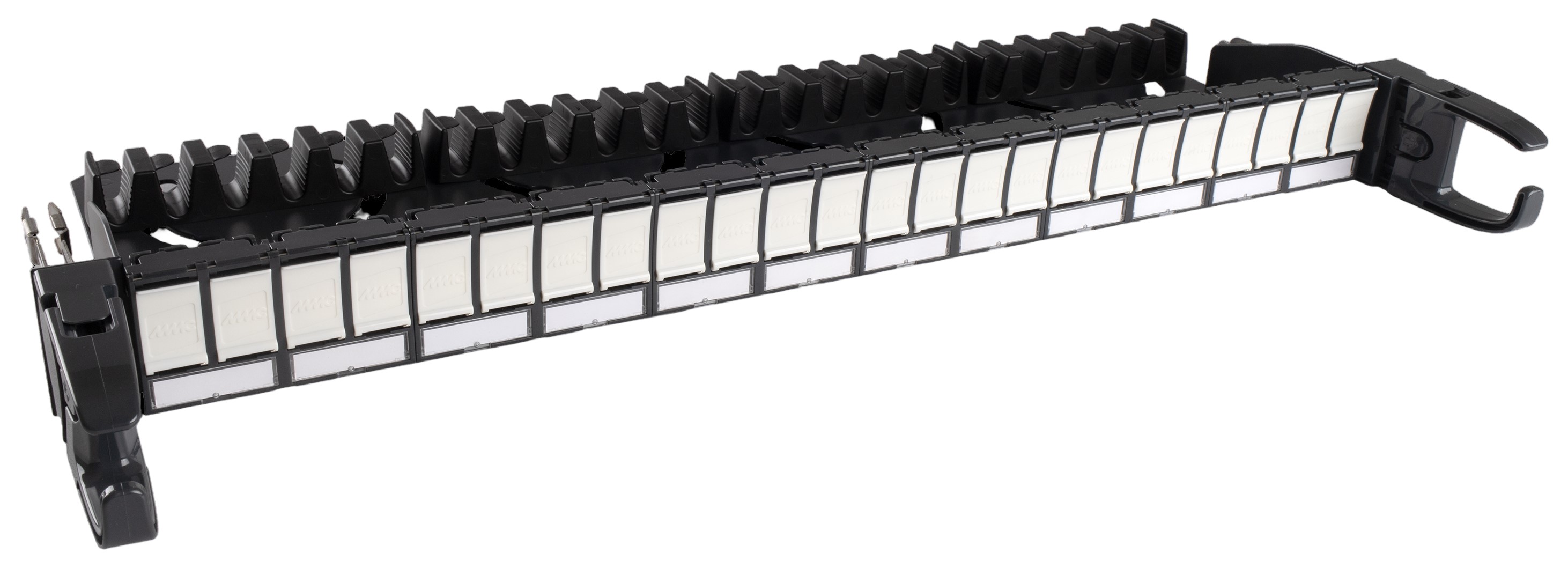 CAE Multimedia Connect 24 Port RJ45 Patch Panel With 24 Ports Populated, 1 U 43.6 mm