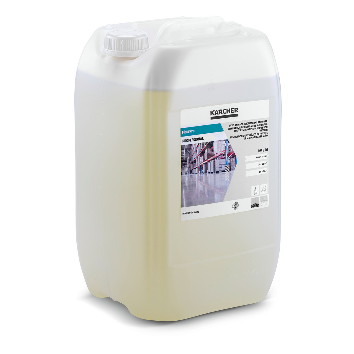 Karcher FloorPro Tyre and Abrasion Marks Remover Cleaner 20 l Container