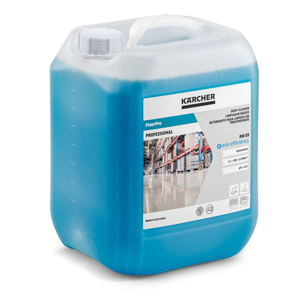 Karcher FloorPro Deep Cleaner RM 69 eco!efficiency Cleaner 10 l Container