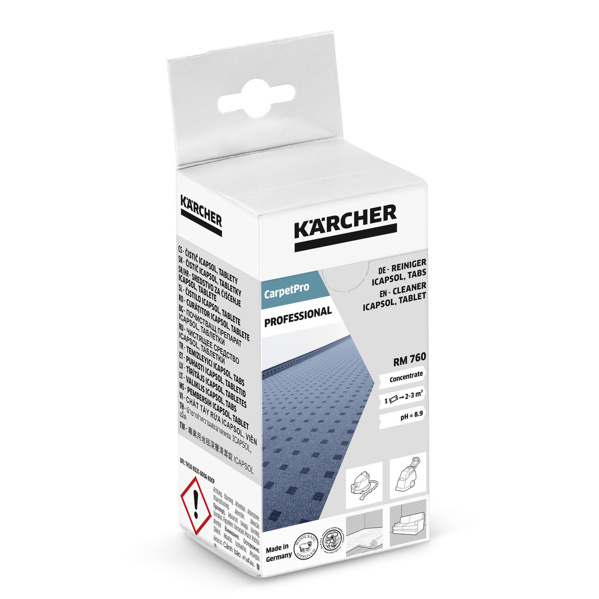 Karcher CarpetPro Cleaner iCapsol RM 760 Carpet Cleaner 300 g Carton