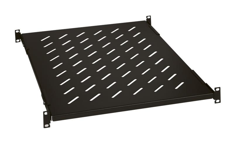 Legrand Linkeo Series Black Fixed Shelf, 1 U, 50kg Load, 440mm x 425 mm x 200 mm