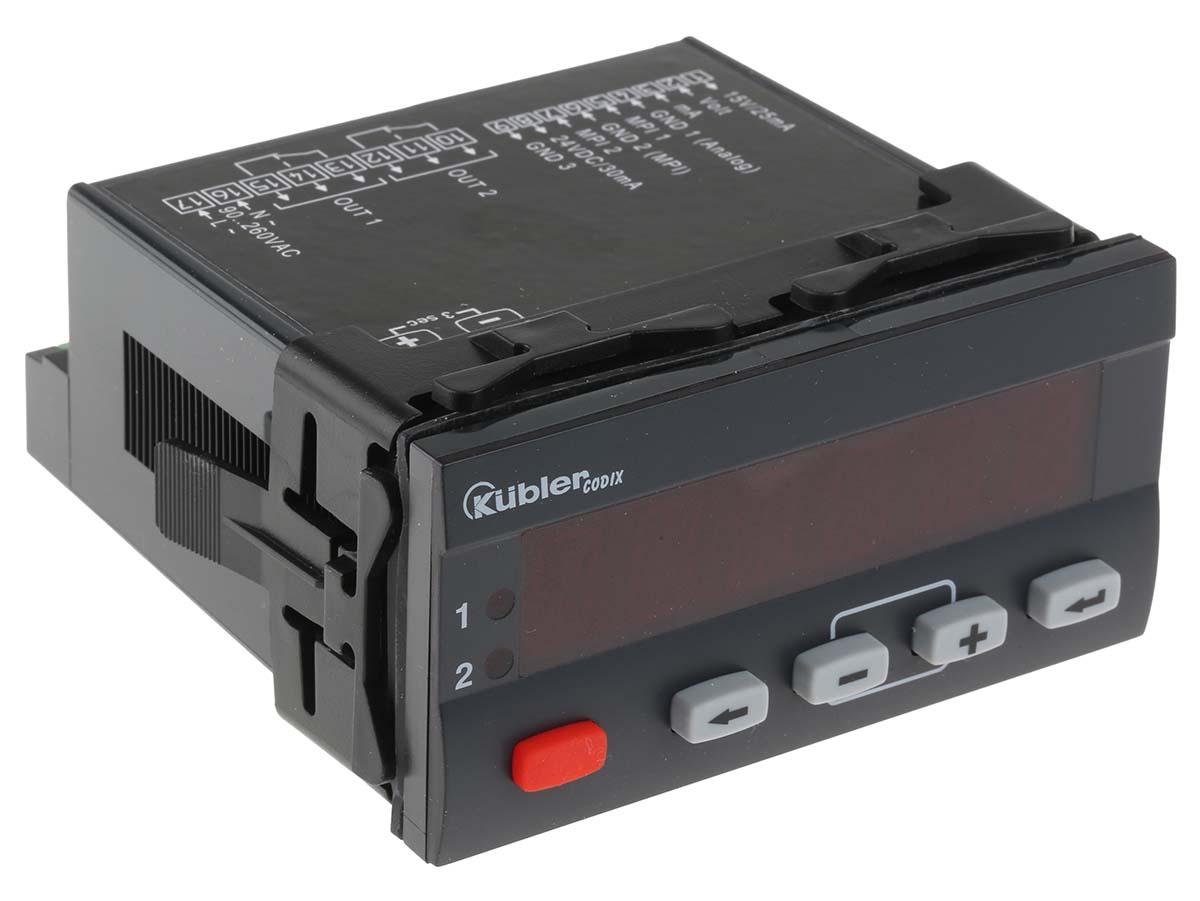 6565010000 Kubler CODIX 565 LED Digital Panel Multifunction Meter for Voltage, Current,  45 mm  x 92 mm