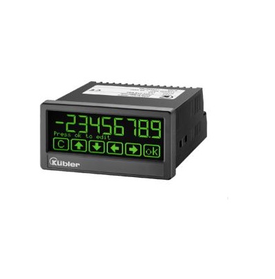 Kubler LED Multi-Function Panel Meters for Current, Voltage,  92 mm  x 45 mm