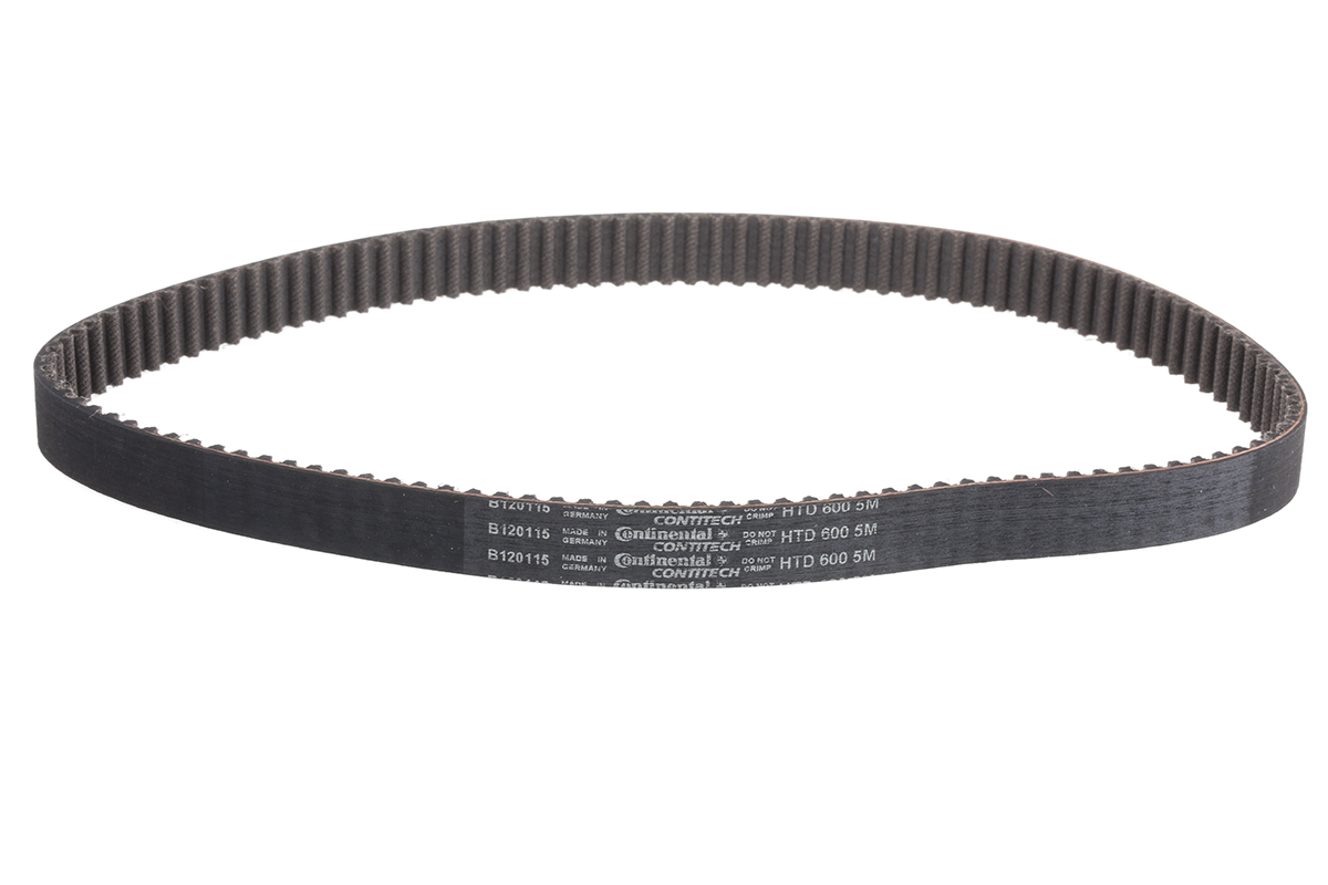 Contitech 600 5M 15 Timing Belt 120 Teeth, 600 mm Length, 15 mm Width