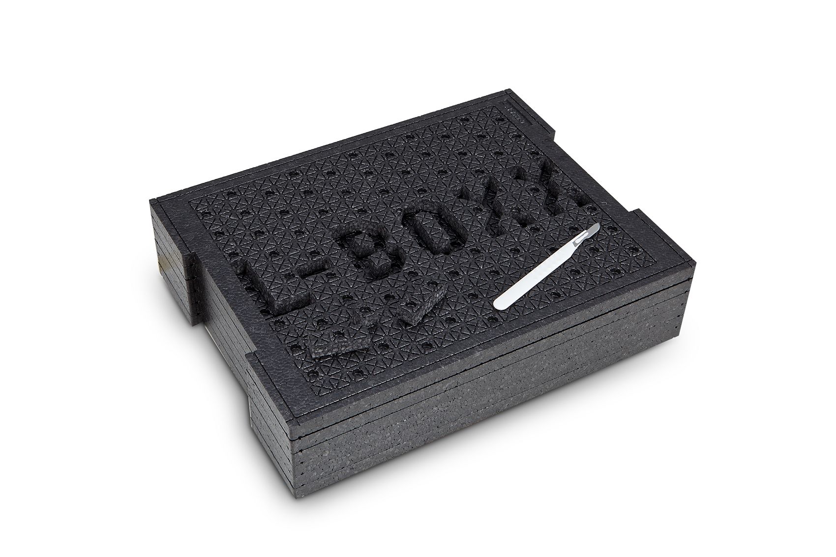 BS SYSTEMS 6000003674 Rectangular Foam Insert, For Use With LS-BOXX, L-BOXX 136