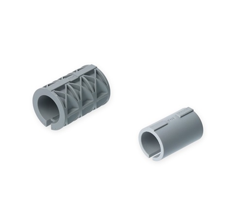 Elesa M6 2-Way Connector, Connecting Component, Groove Size 30 mm, Round Tube Size 25 mm