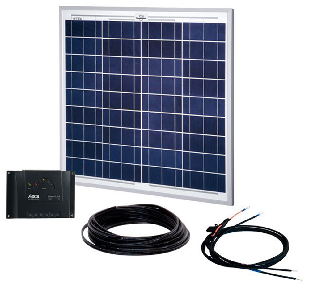 Phaesun Surface 50 W Energy Generation Kit Cable Solar Panel
