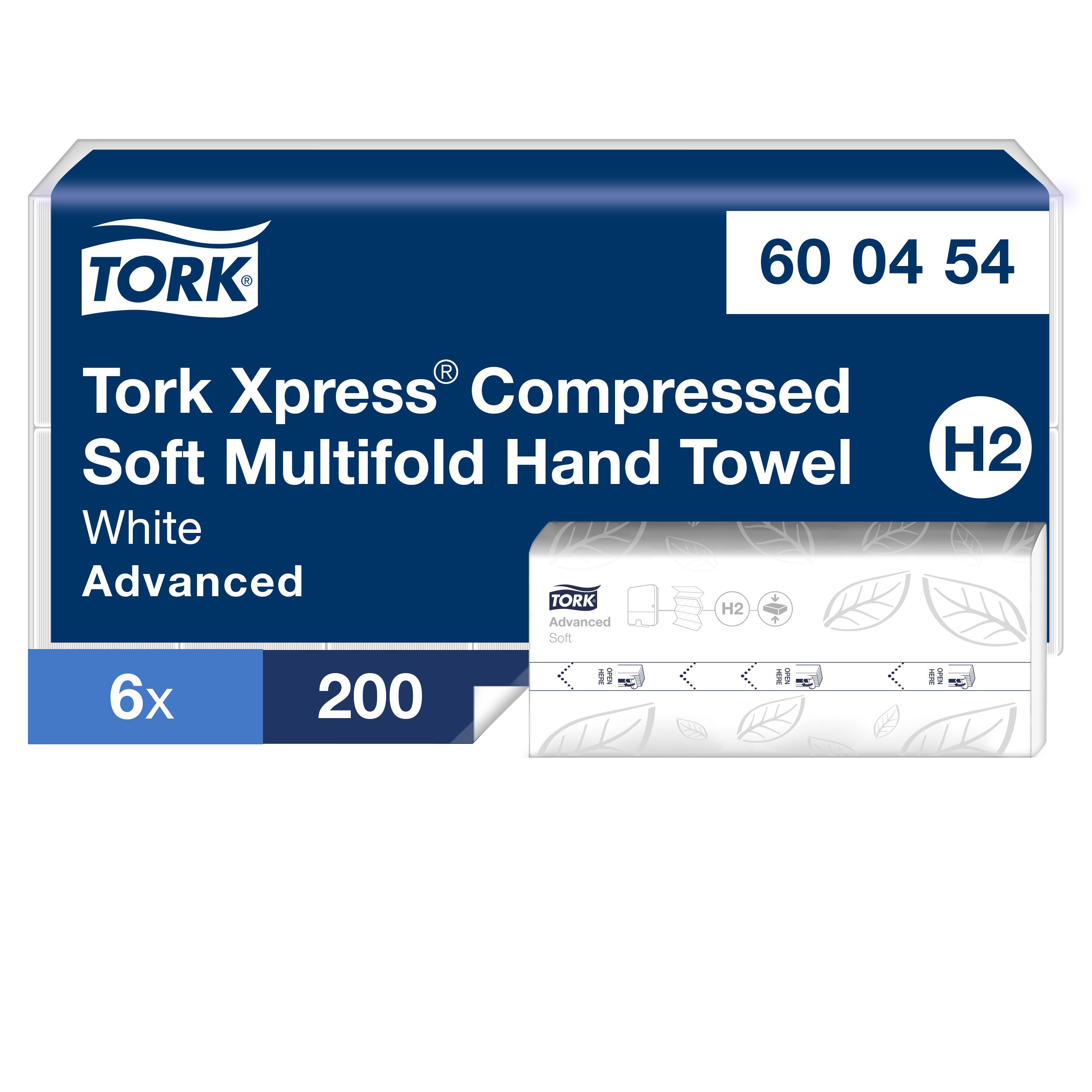 Tork Tork Matic Multifold Paper Towel, 322 x 212 mm, 2, 200 Sheets