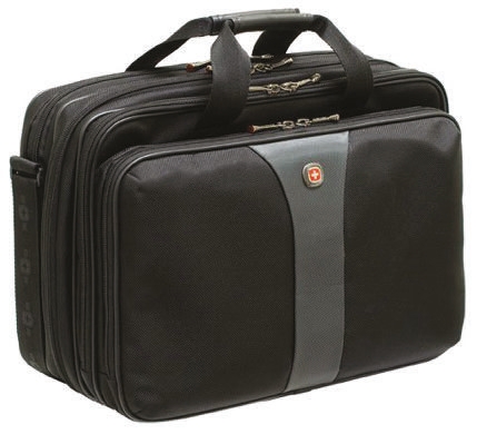 Wenger Legacy 17 in Briefcase, Black