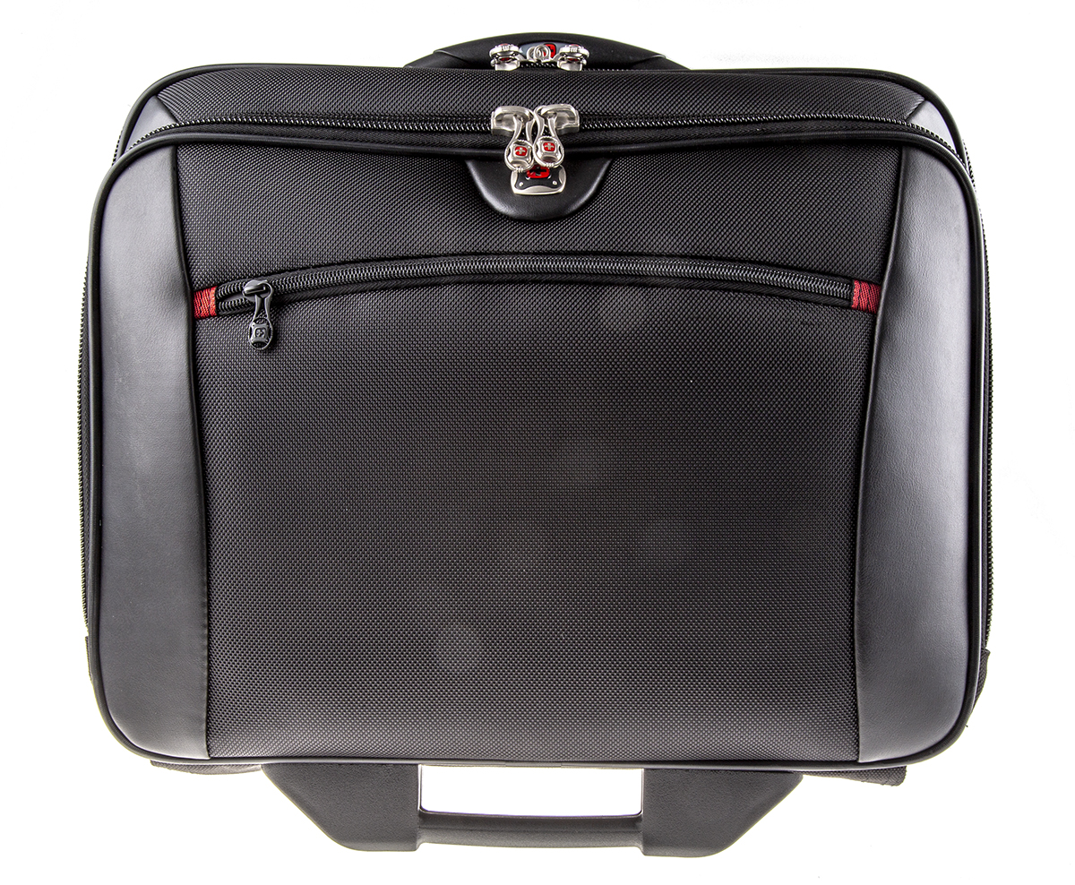 Wenger Protomac 17 in Wheeled Case, Black