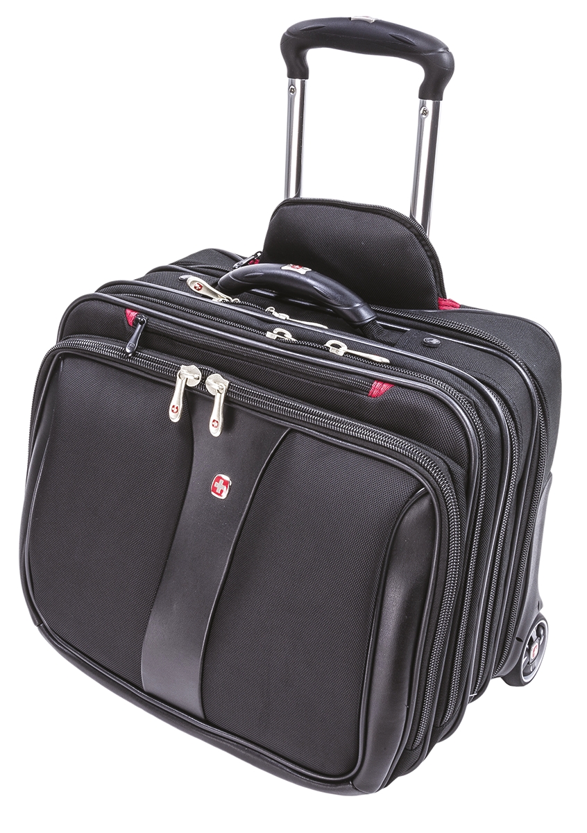 Wenger Patriot 17 in Wheeled Case, Black