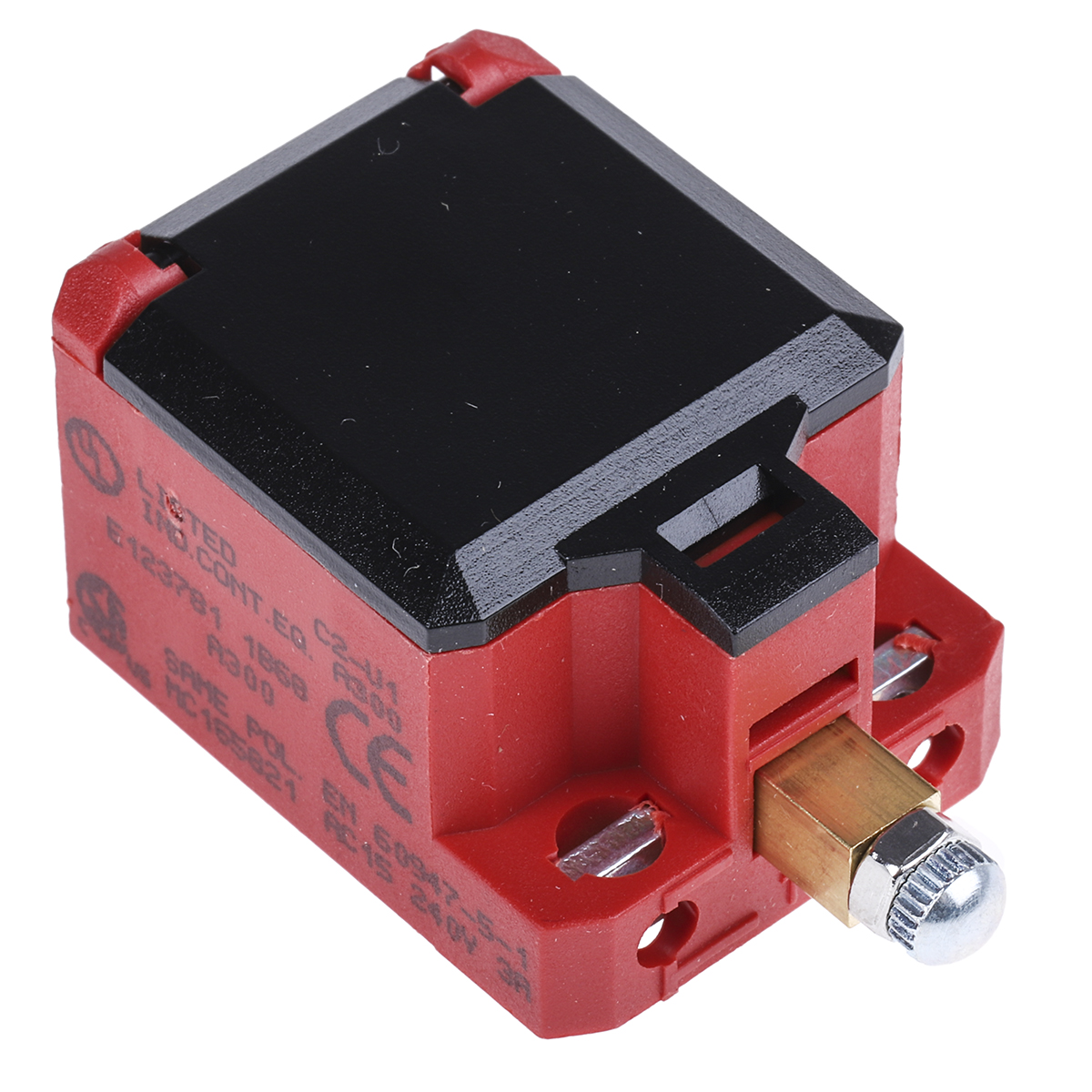 Bernstein AG C2 Series Plunger Interlock Switch, 1 NO/1 NC, IP20, Glass Reinforced Plastic Housing, 250V ac, 10A