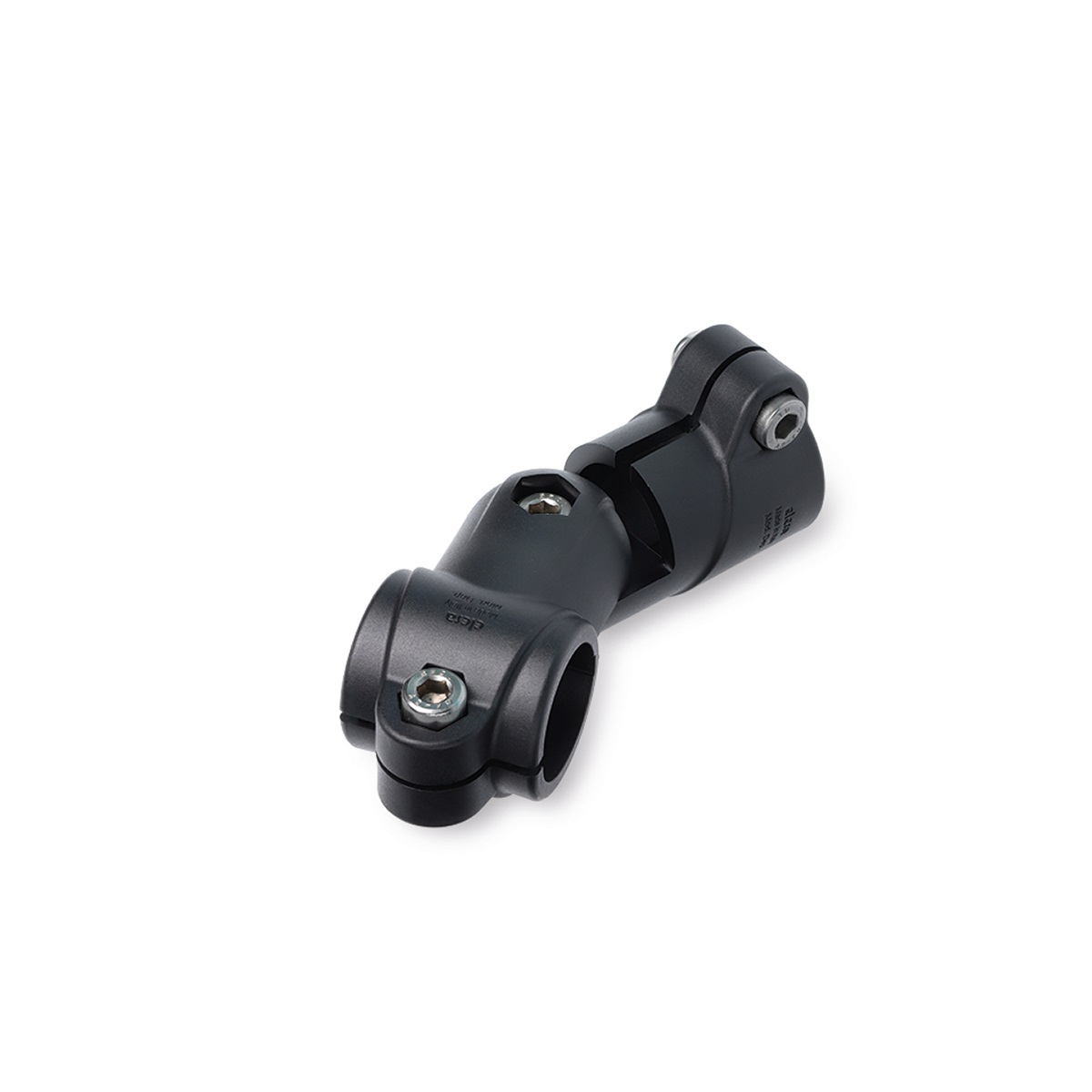 Elesa M8 3-Way Connector, Connecting Component, Groove Size 30 mm, Round Tube Size 30 mm