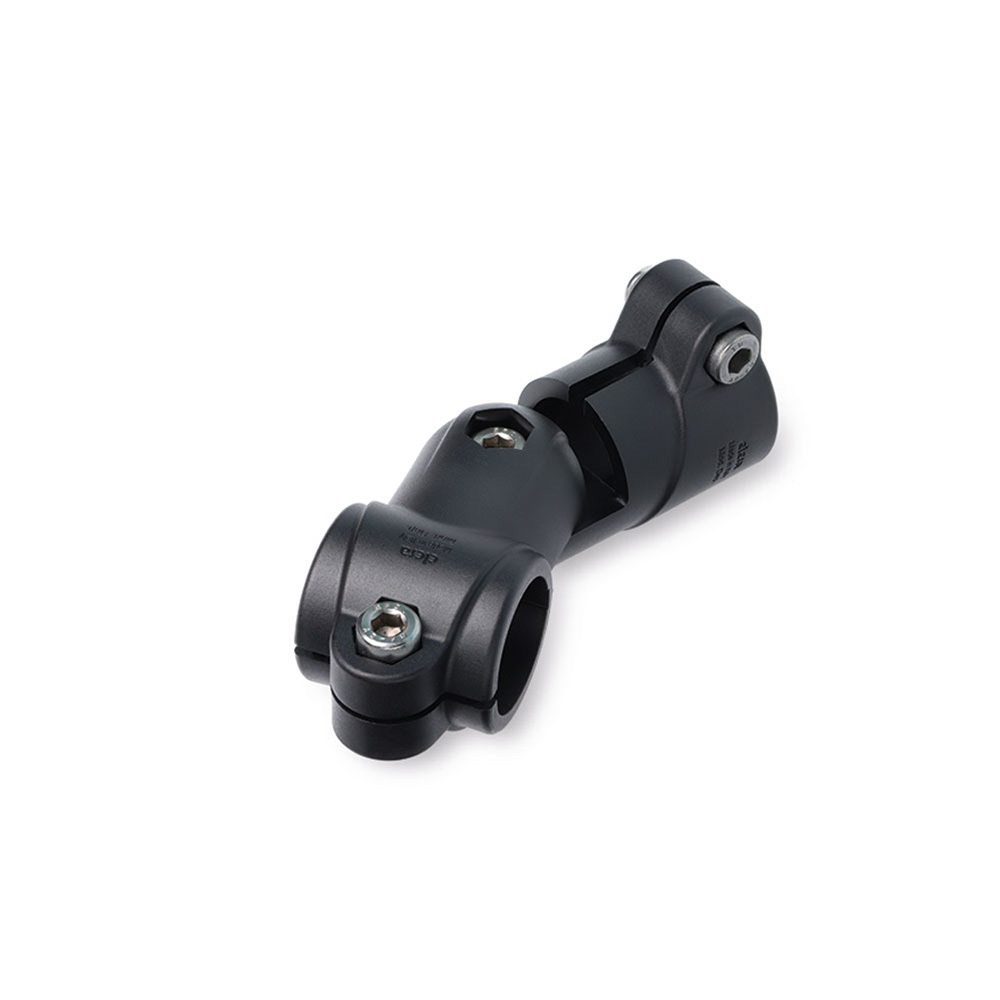 Elesa M8 3-Way Connector, Connecting Component, Groove Size 30 mm, Round Tube Size 30 mm