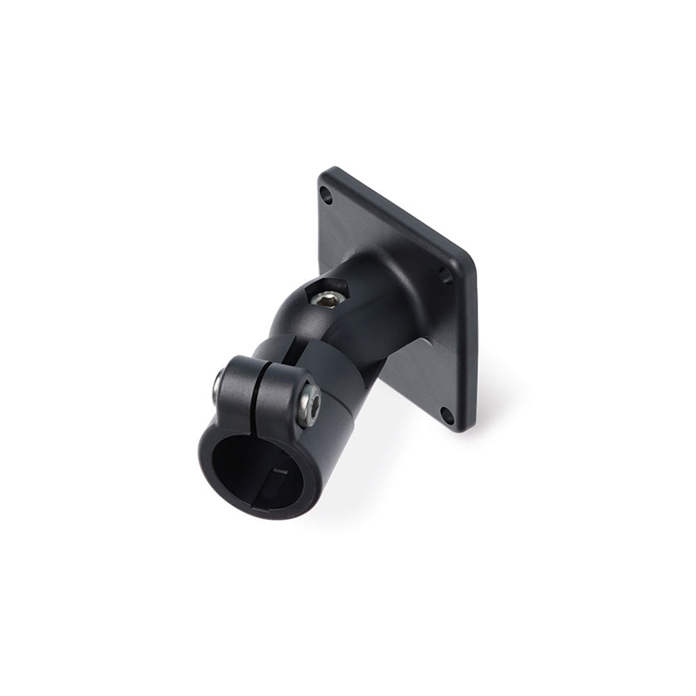 Elesa M8 Clamp, Hinged Joint with Mounting Base, Connecting Component, Groove Size 30 mm, Round Tube Size 30 mm