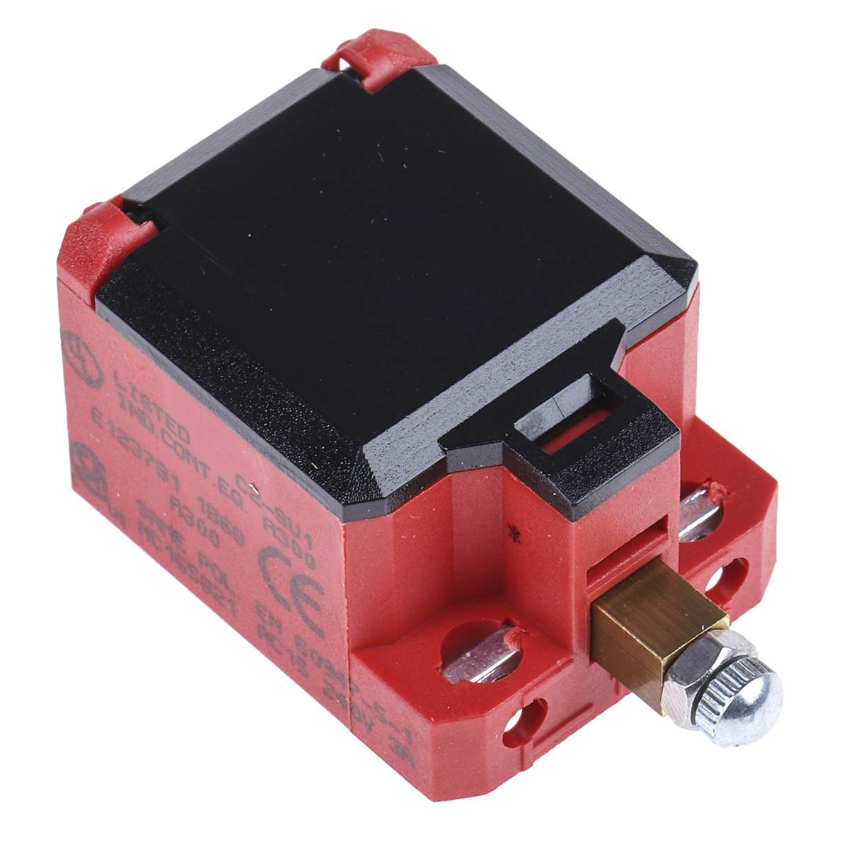 Bernstein AG C2 Series Plunger Interlock Switch, 1 NO/1 NC, IP20, Glass Reinforced Plastic Housing