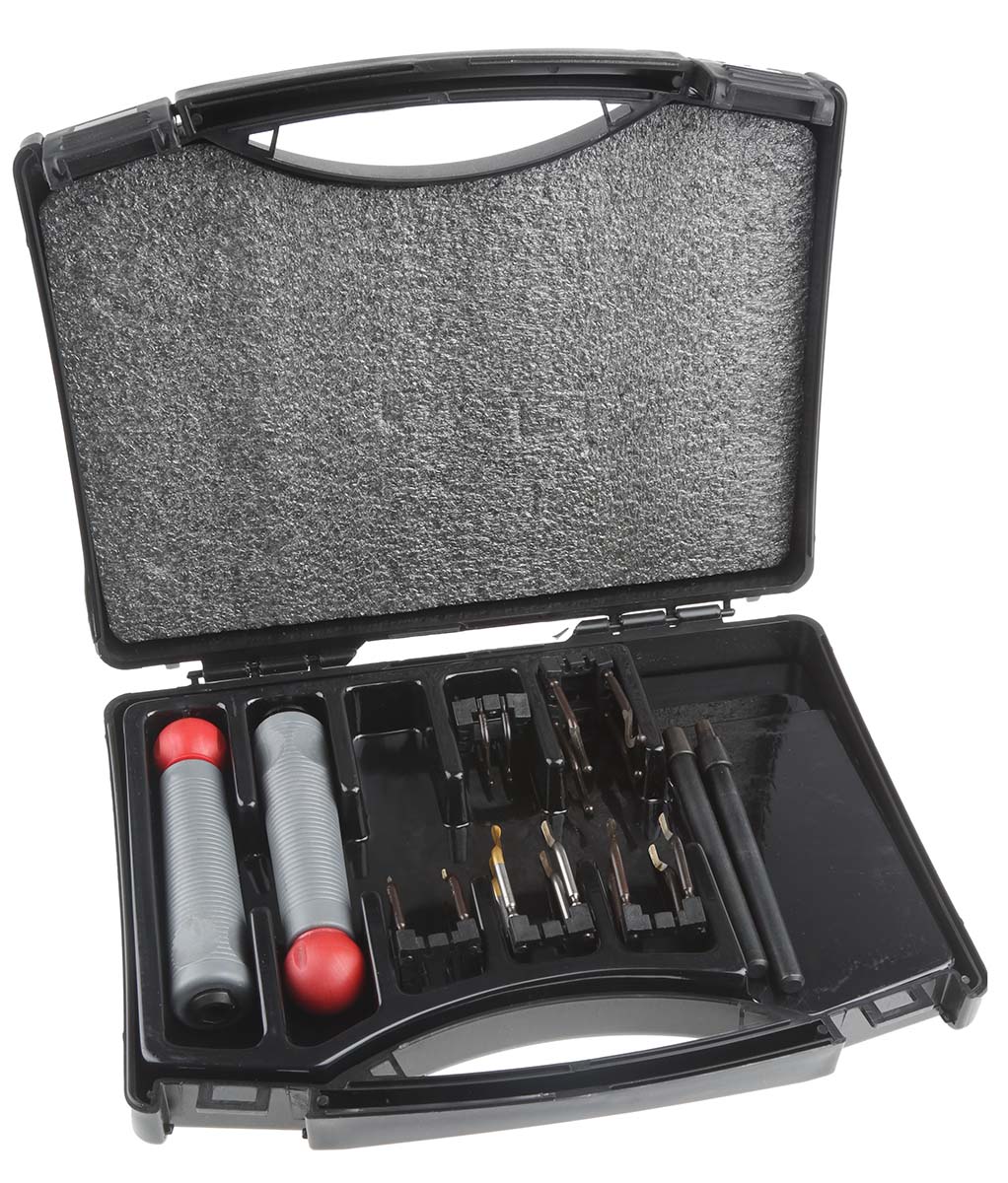 60095 EXACT Profigrat Series for Deburring Wide Range Of Materials Deburring Tool Kit, High Speed Steel Blade