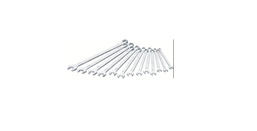 HAZET 13-Piece Wrench Set, 10 to 24 mm, Chrome Vanadium Steel