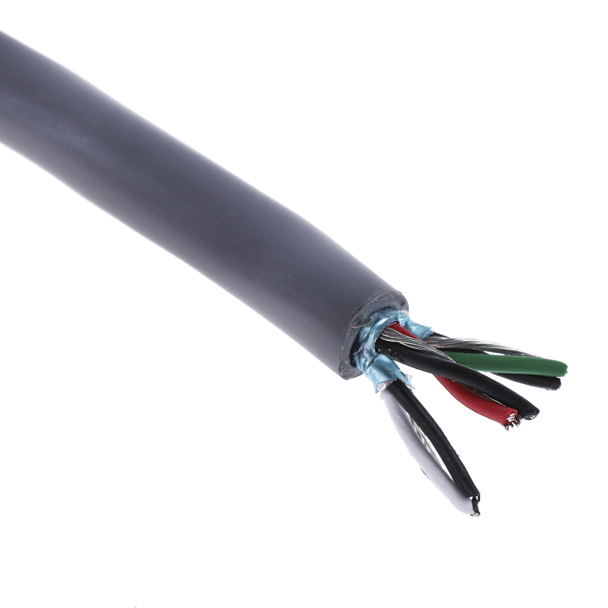Alpha Wire Alpha Essentials Communication & Control Series Data Cable, 3 Pairs, 30 m, Grey Sheath Polyvinyl Chloride