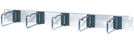 nVent SCHROFF Steel Cable Organiser Cable Management Ring for Use with 19 in Cabinet, 5 Rings, 30mm