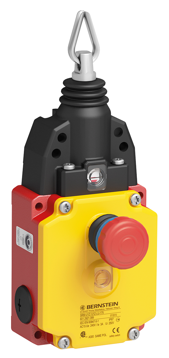 Bernstein AG SRM Rope Pull Switch 90 mm, 2 NO/2 NC