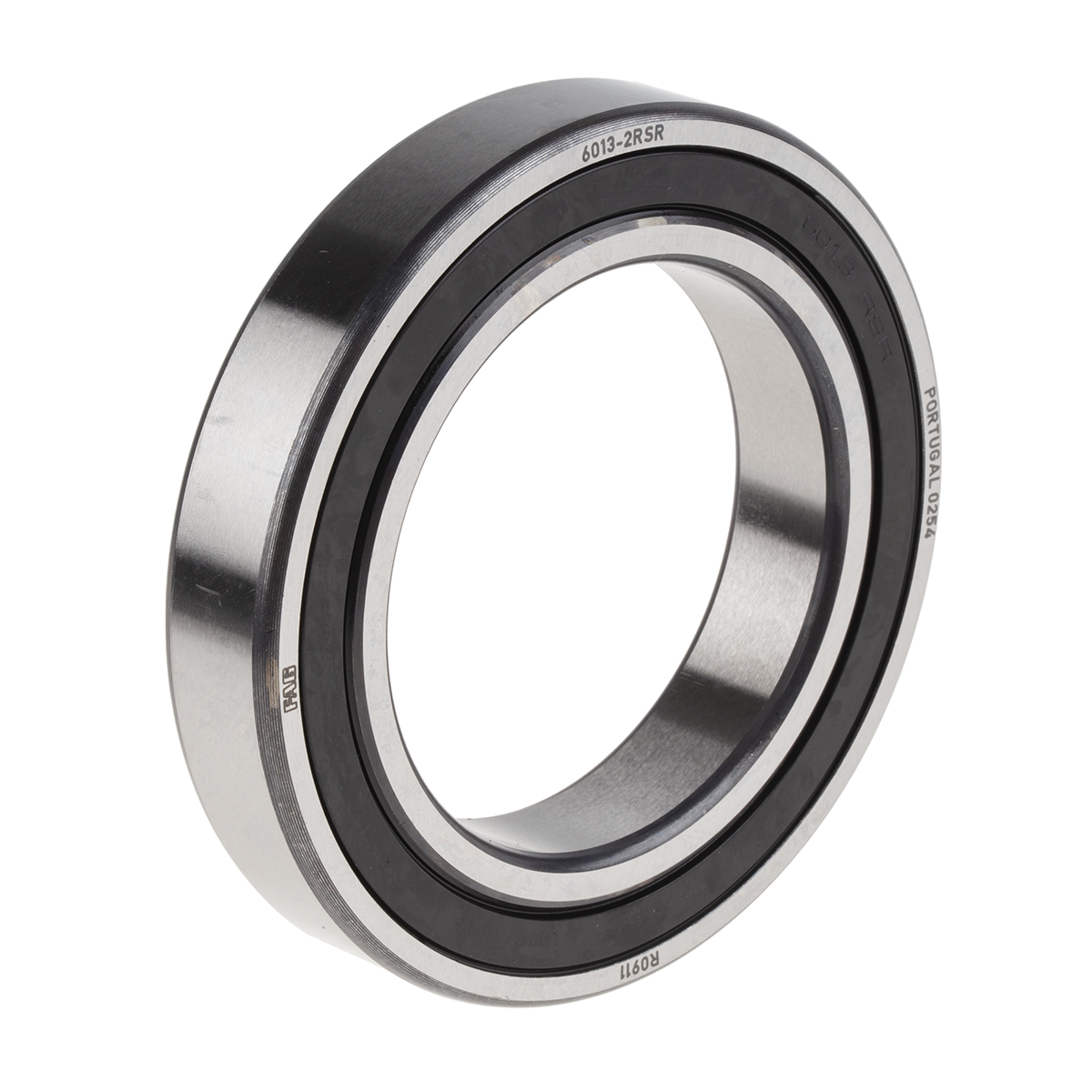 FAG 6013-2RSR 1 Row Ball Bearing - 65 mm ID, 100 mm OD