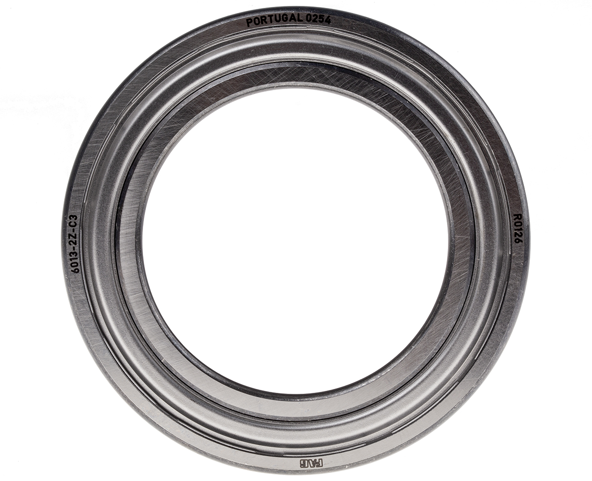 FAG 6013-2Z-C3 1 Row Ball Bearing - 65 mm ID, 100 mm OD