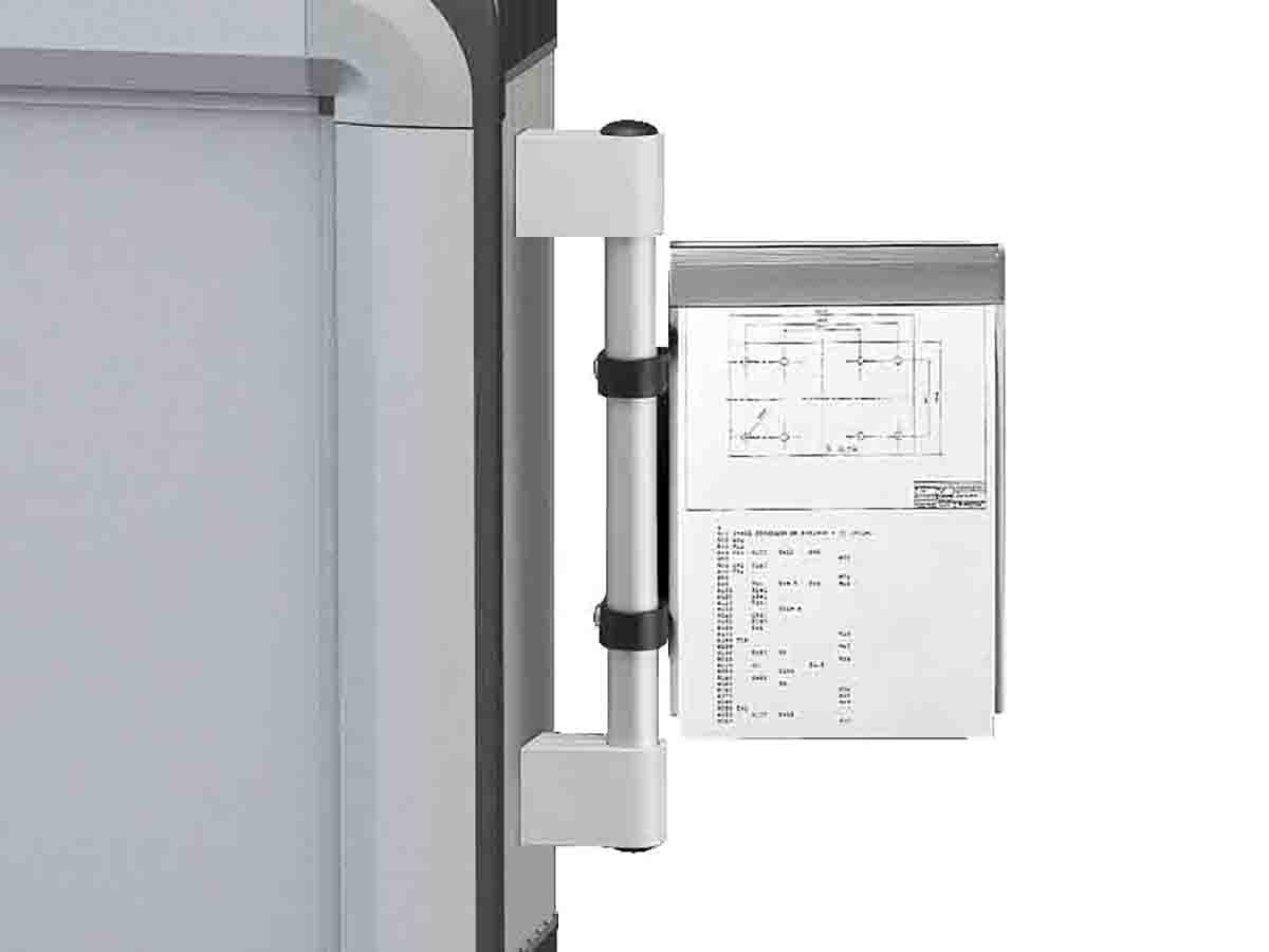Rittal A4 Grey Clipboard