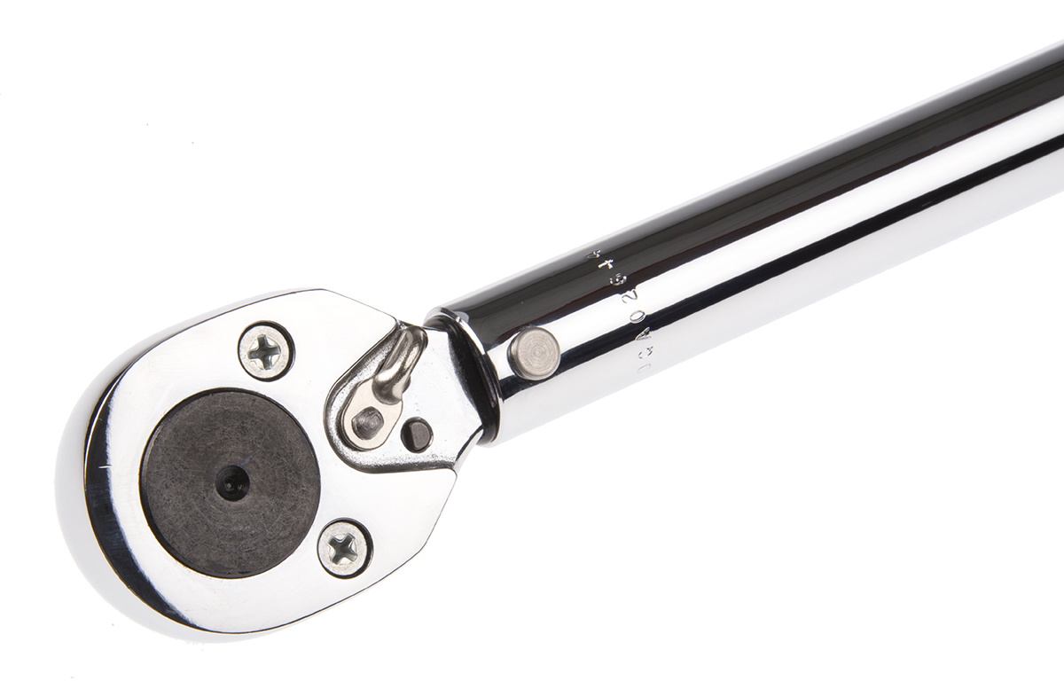 6016nmc Stanley Click Torque Wrench, 40 To 200 Nm, 1/2 in Drive, Square Drive, 527mm Overall
