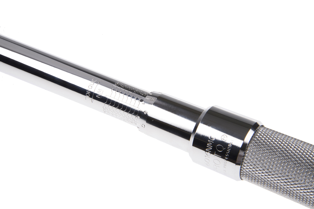 6016nmc Stanley Click Torque Wrench, 40 To 200 Nm, 1/2 in Drive, Square Drive, 527mm Overall